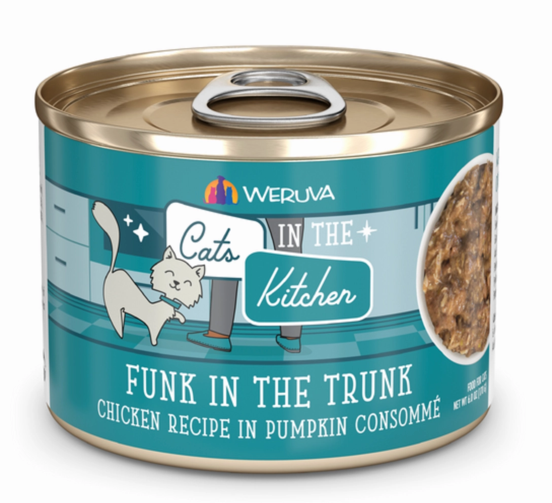 Weruva Cats in the Kitchen Funk In The Trunk Chicken in Pumpkin Consomme