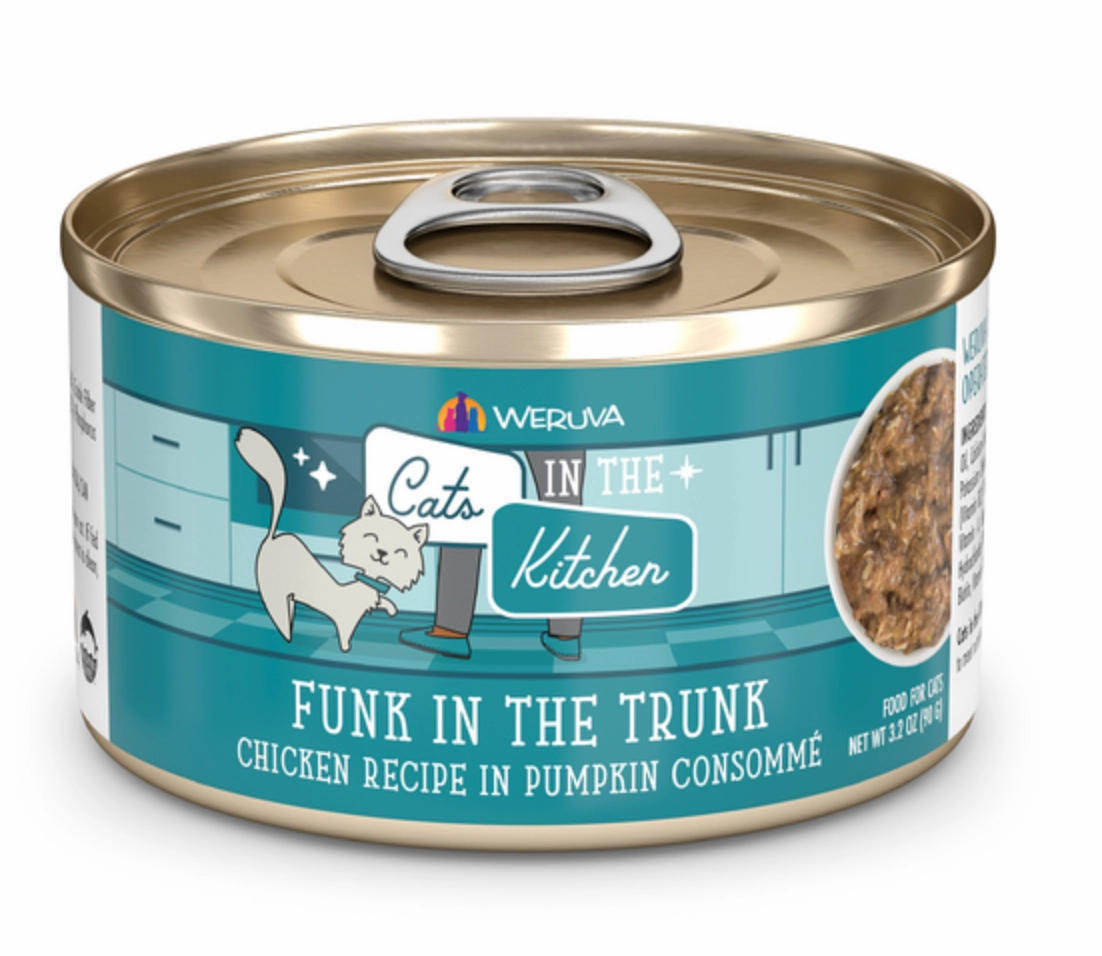 Weruva Cats in the Kitchen Funk In The Trunk Chicken in Pumpkin Consomme