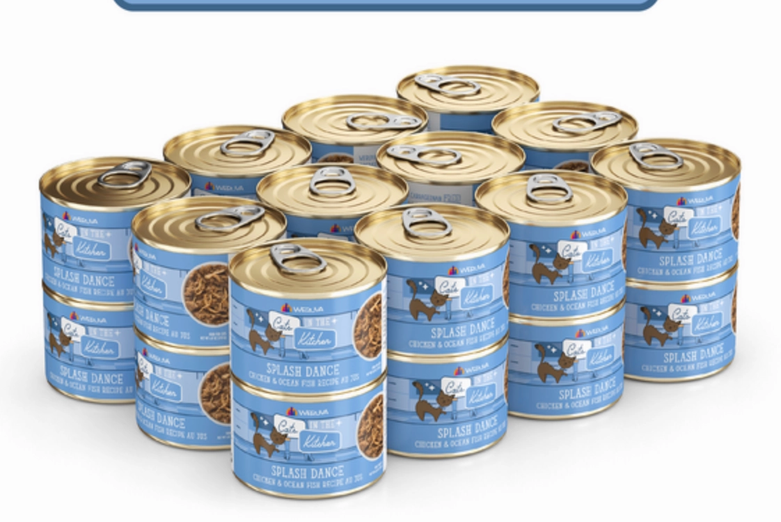Weruva Cats in the Kitchen Splash Dance Chicken & Ocean Fish Au Jus