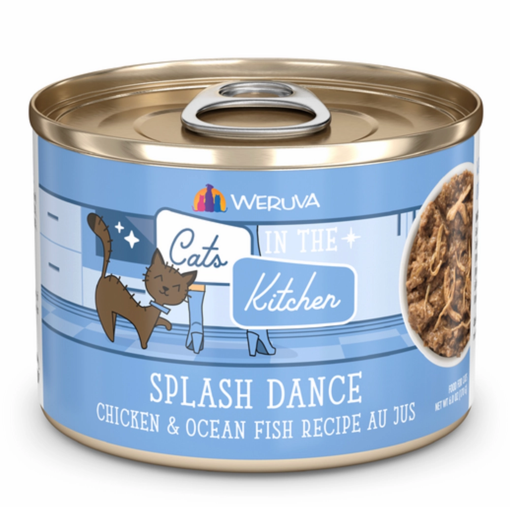 Weruva Cats in the Kitchen Splash Dance Chicken & Ocean Fish Au Jus