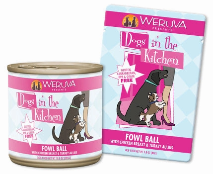 Weruva Dogs in the Kitchen Fowl Ball