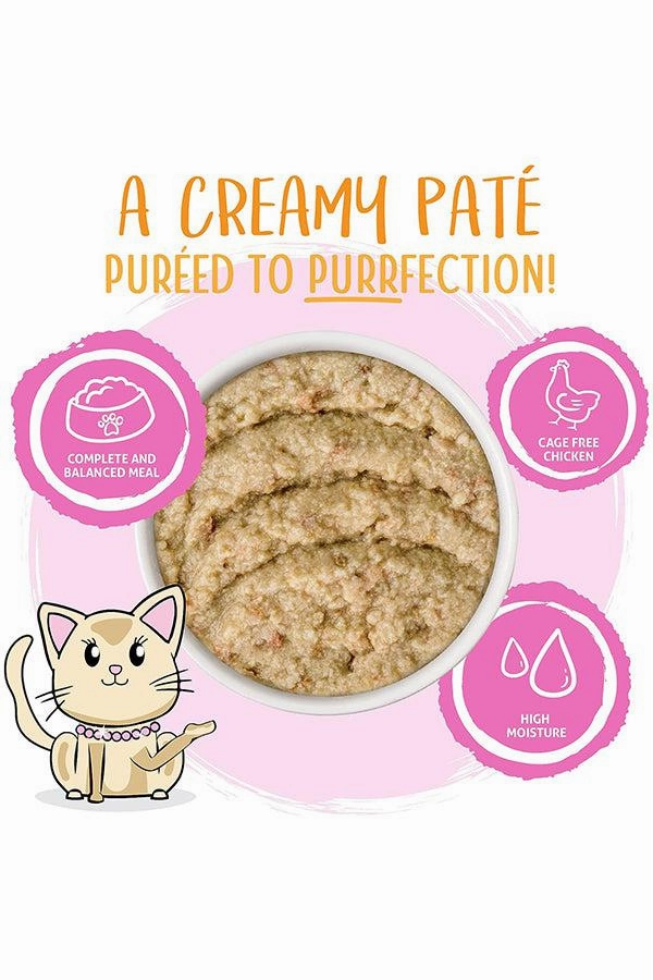 Weruva Slide N' Serve Meal of Fortune Chicken & Liver Wet Cat Food Pouch