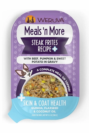 Weruva Steak Frites Meals 'n More Canned Dog Food