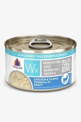 Weruva Wx Chicken & Tilapia in Gravy Canned Cat Food