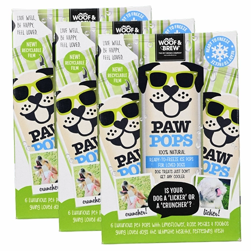 Woof & Brew Ice Paw Pops Dog Treat