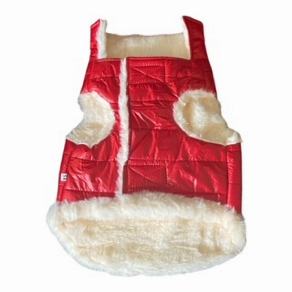 Woofiezz Warm & Comfortable Stylish Jackets for Dogs and Cats (Red)