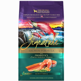 Zignature Salmon Formula Dry Dog Food, 4lb