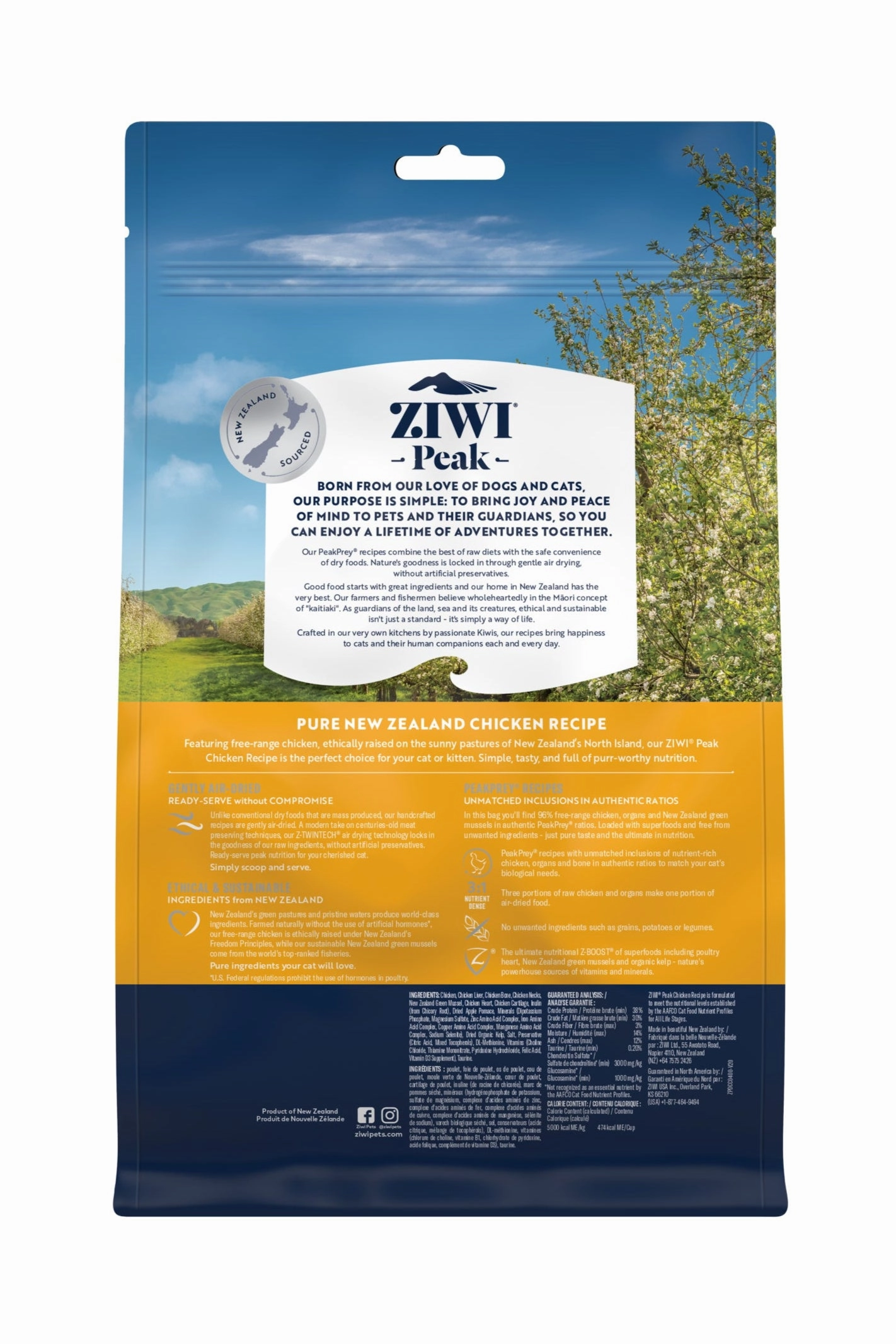 ZIWI Air Dried Chicken Cat Food
