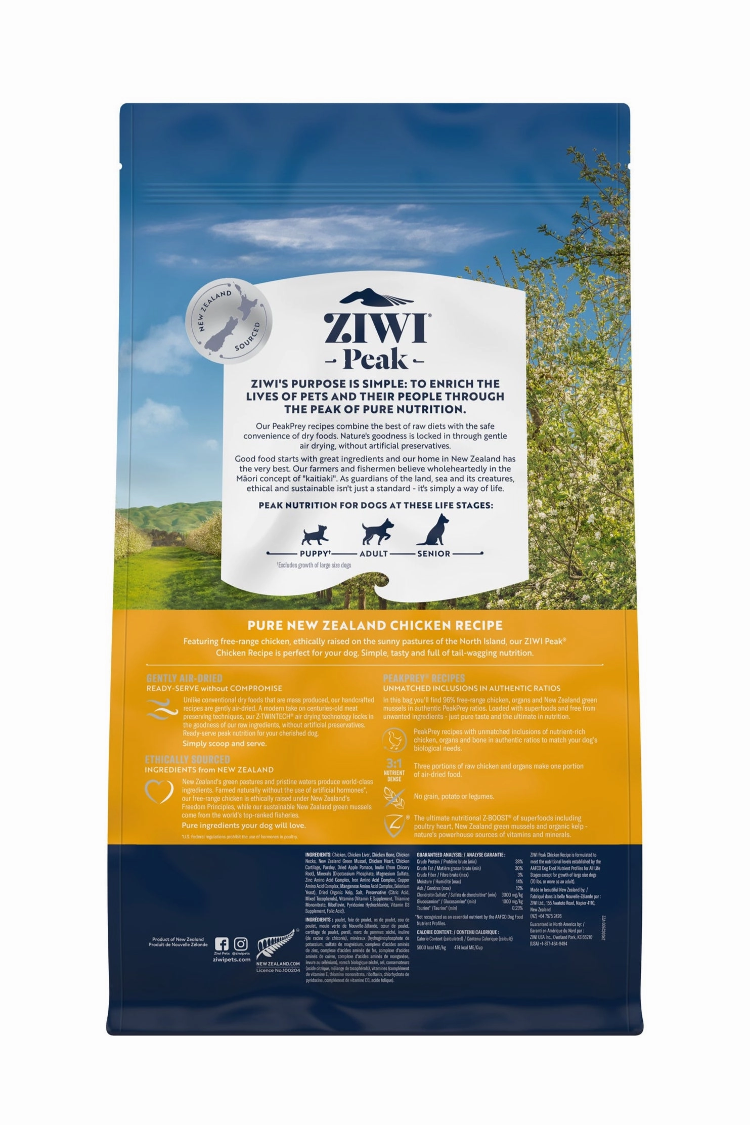 ZIWI Air Dried Chicken Dog Food