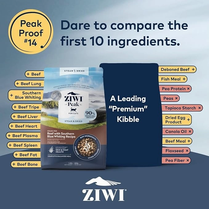 ZIWI Steam Dried South Pacific Fish Cat Food